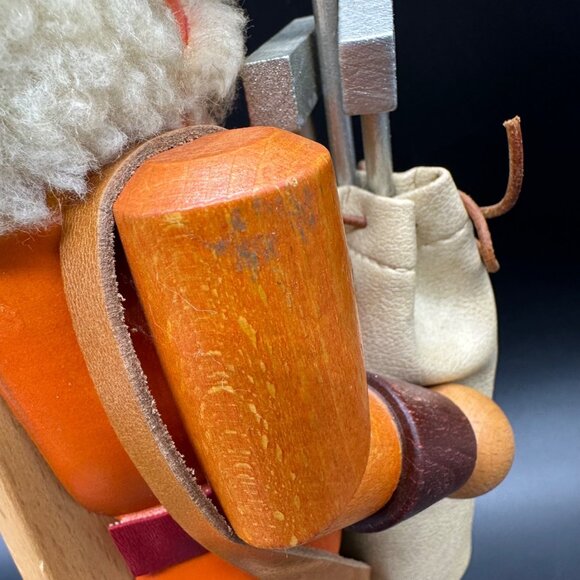 Vintage Golfer Nutcracker Christian Ulbricht West Germany 1980s Wood Golf Club - Picture 12 of 13